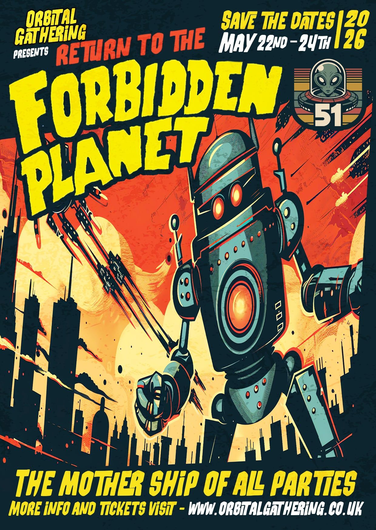 Orbital Gathering: Return to the Forbidden Planet | May 22-24th